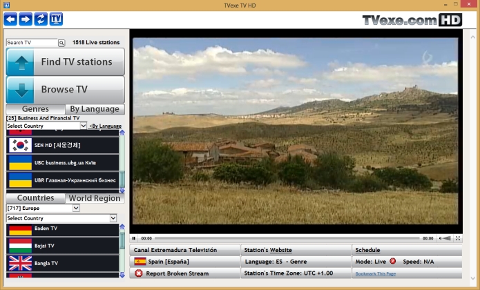 TVexe TV HD Screenshot