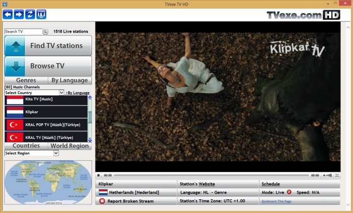 TVexe TV HD Screenshot