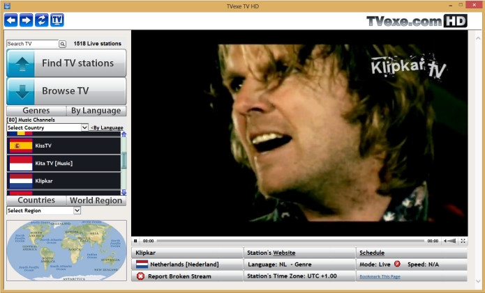 TVexe TV HD Screenshot