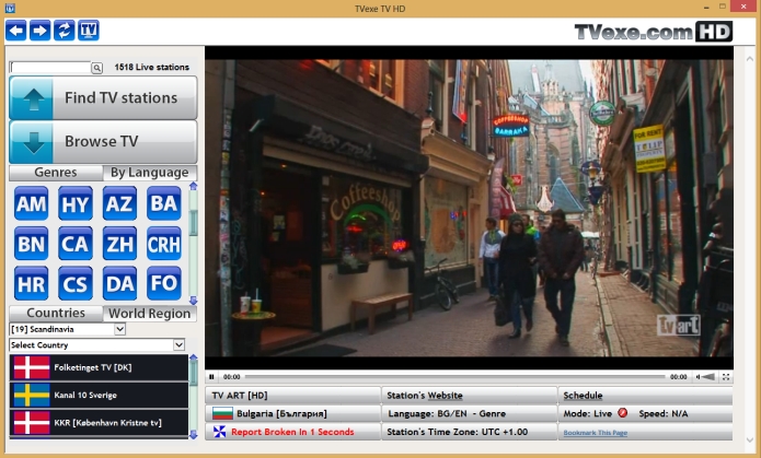 TVexe TV HD Screenshot